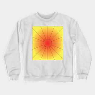 Sun doodle - happy sunshine doodle design Crewneck Sweatshirt